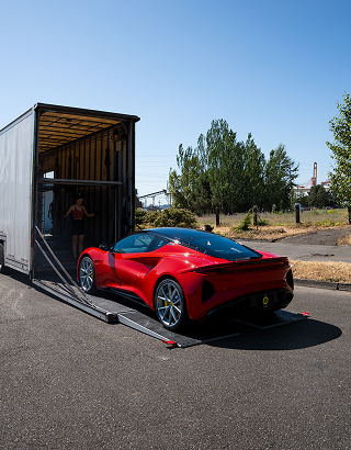 Luxury car transport